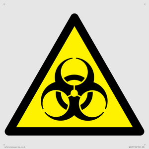 W009 Warning: Biological hazard
